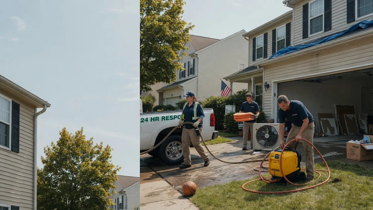 Emergency Water Damage Restoration in East Berkshire, VT near me